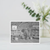 Apfelständer Postkarte (Stehend Vorderseite)