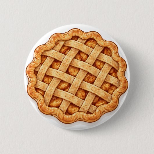 Apfelstrudel Button (Vorderseite)