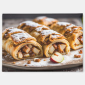 Apfelstrudel Magnet (Vorderseite)