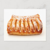 Apfelstrudel Postkarte (Vorderseite)