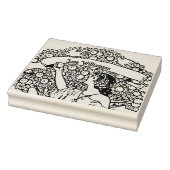 Äpfelweibchen Gummistempel (Stempel)