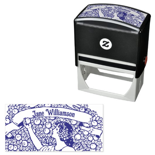 Äpfelweibchen Permastempel (Beispiel)