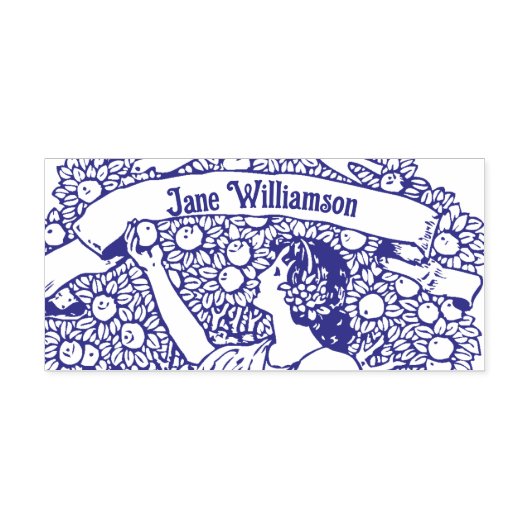 Äpfelweibchen Permastempel (Design)