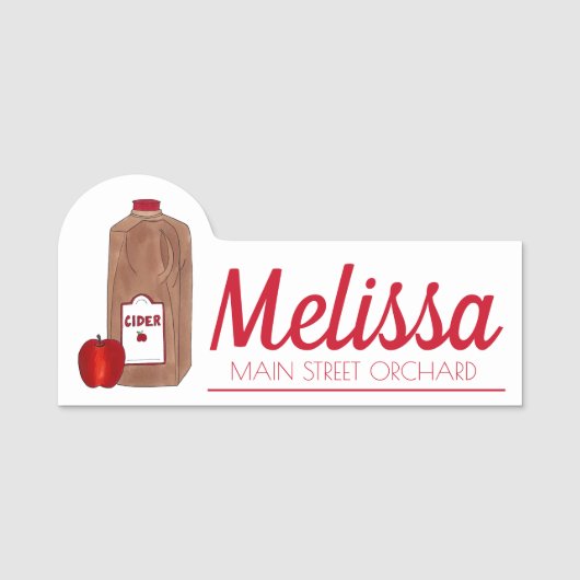 Apfelwein Festival - Martha Argerich Projekt Namensschild (Vorderseite)