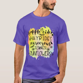 Apfelwein-Heuwagenfahrten Herbst-Geschenke T-Shirt
