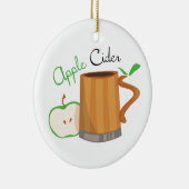 Apfelwein Keramikornament (Rechts)