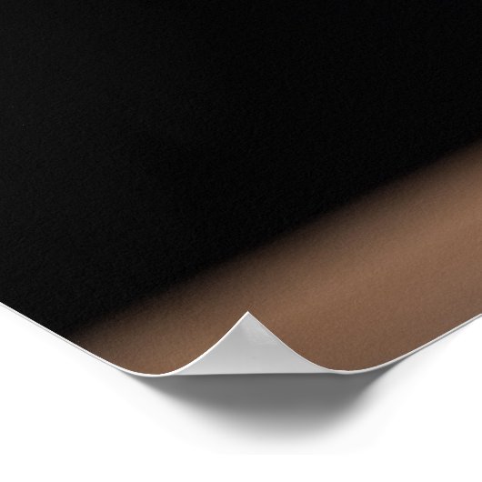 Apfelwein mit Samensaat-Muschel Poster (Ecke)