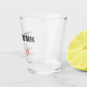 Apfelwein nach dunklem Schuhglas Schnapsglas (Rechts)