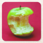 Apfelwein Rechteckiger Pappuntersetzer (Vorderseite)