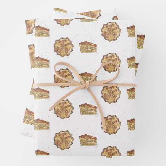 Apfelwein-Set Geschenkpapier Set (Beispiel)