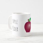 Apfelwein-Tasse Kaffeetasse (Vorderseite Links)