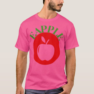 Apfelwein vegetarisches witziges Design 14 T-Shirt