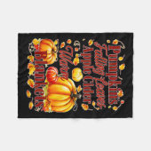 Apfelwein Warme Decken Blätter fallen Halloween Fu (Vorderseite (Horizontal))