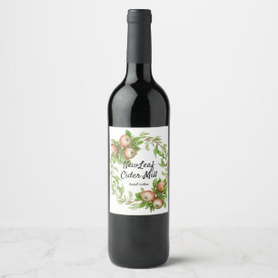 Apfelwein Weinetikett