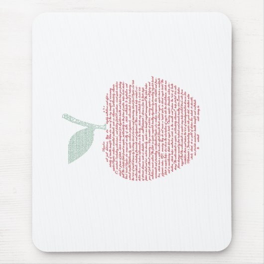 Apfelwolke Mousepad (Vorne)