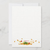 Apfelzeit Einladung (Rückseite)