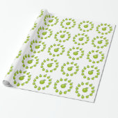 Apfelzeit, Granny Smith Geschenkpapier (Ungerollt)
