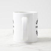 Apfelzeit Jumbo-Tasse (Rückseite)