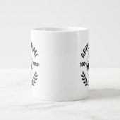 Apfelzeit Jumbo-Tasse (Vorderseite)