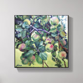 Apfelzweig. Leinwanddruck (Vorderseite)