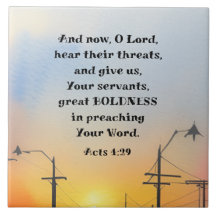 Apg 4:29 O Herr Gib großen Boldness Bibel Verse