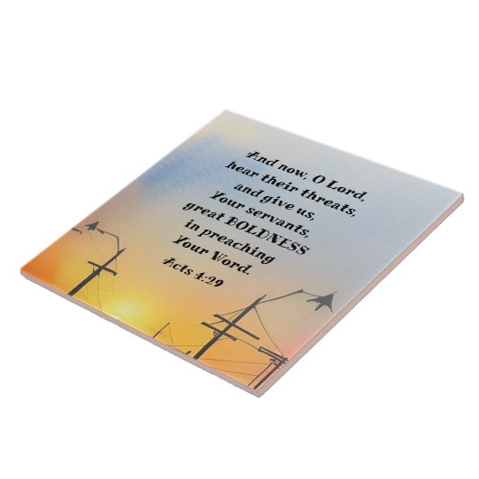 Apg 4:29 O Herr Gib großen Boldness Bibel Verse Fliese (Seite)