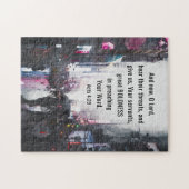 Apg 4:29 O Herr gibt dem Großen Boldness Bibelvers Puzzle (Horizontal)