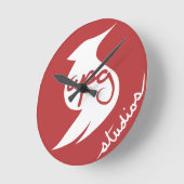 APG Studios Logo Clock Runde Wanduhr (Winkel)