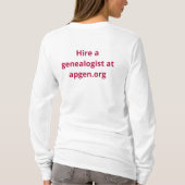 APG Womens Long Sleeve T - Shirt (Rückseite)