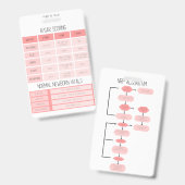 APGAR- und NRP-Referenzkurse-Abzeichen Ausweis (Vorder- & Rückseite)