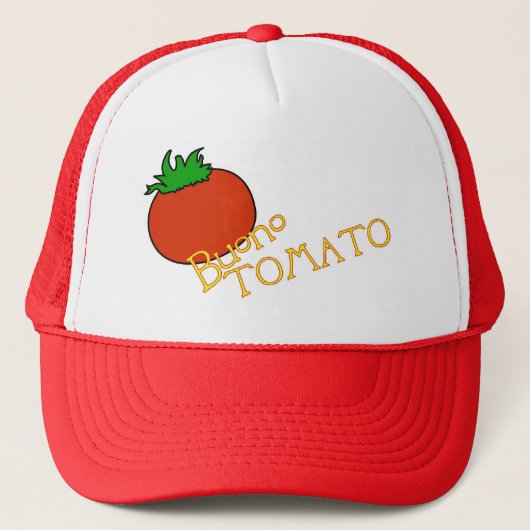 APH Buono Tomate-Hut Truckerkappe (Vorderseite)