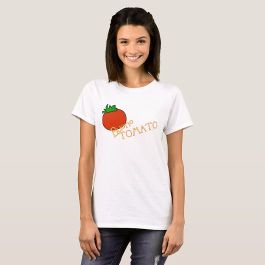 APH Buono Tomate-weiblicher T - Shirt 1 (Vorne ganz)