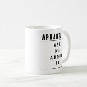 Aphantasia Information Conversation Starter Tasse (VorderseiteRechts)