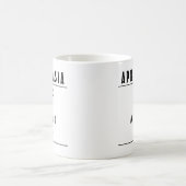 Aphantasia Information Conversation Starter Tasse (Mittel)