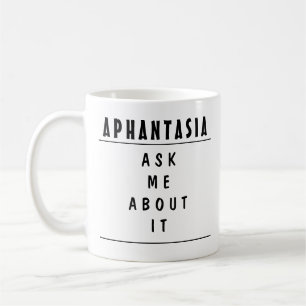 Aphantasia Information Conversation Starter Tasse 
