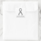 Aphasia Advocate White Square Sticker (Tasche)