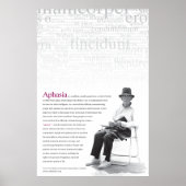 Aphasia Poster (Vorne)