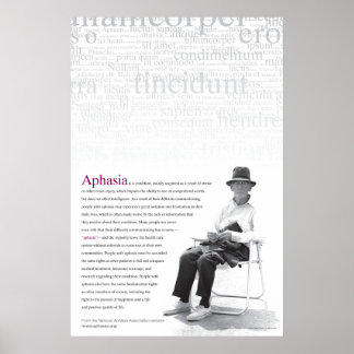 Aphasia Poster