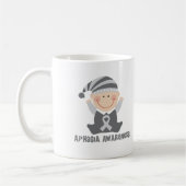 Aphasie-Bewusstseins-niedliche StützTasse Kaffeetasse (Links)