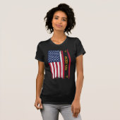 Aphersis Nurse American Flag T-Shirt (Vorne ganz)