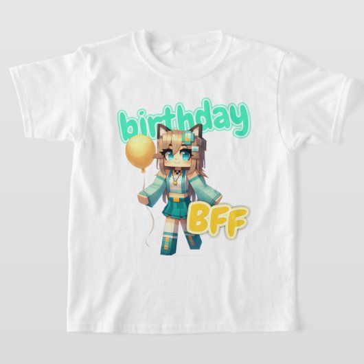 Aphmau-Minecraft, BESTE FREUNDIN Geburtstag, Niedl T-Shirt (Ablage )