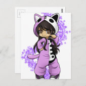 Aphmau Offiziell Limited Edition Postkarte (Vorne/Hinten)