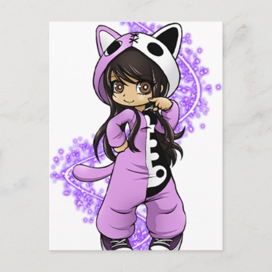 Aphmau Offiziell Limited Edition Postkarte (Vorderseite)