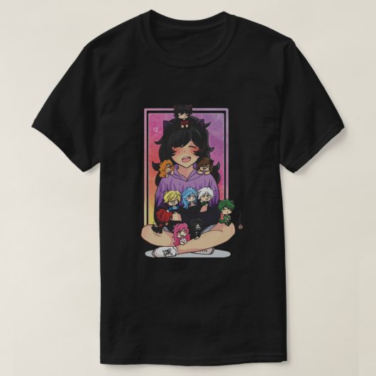 aphmau Smile Angepasst Scoop T-Shirt (Design vorne)