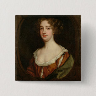 Aphra Behn (1640-89) (Öl auf Leinwand) Button