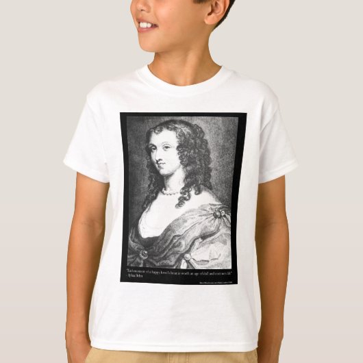 Aphra Behn Liebe Zitat T-Shirts Karten Geschenke e (Vorderseite)