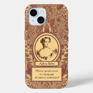Aphra Behn's Geld Case-Mate iPhone Hülle