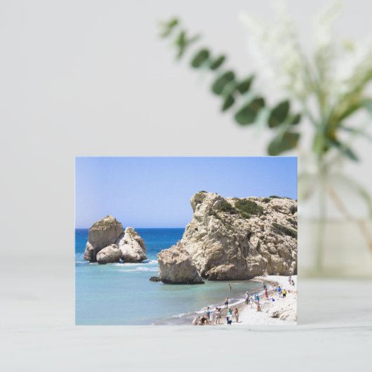 Aphrodit-Gestein Postkarte (Stehend Vorderseite)