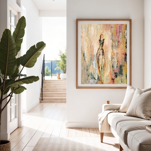 Aphrodite, Abstrakte Kunst Poster