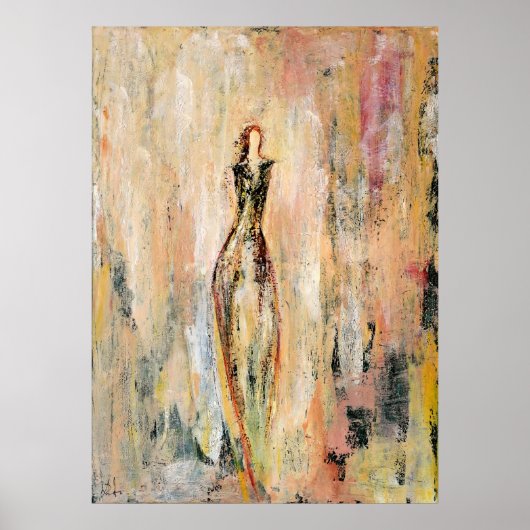 Aphrodite, Abstrakte Kunst Poster (Vorne)